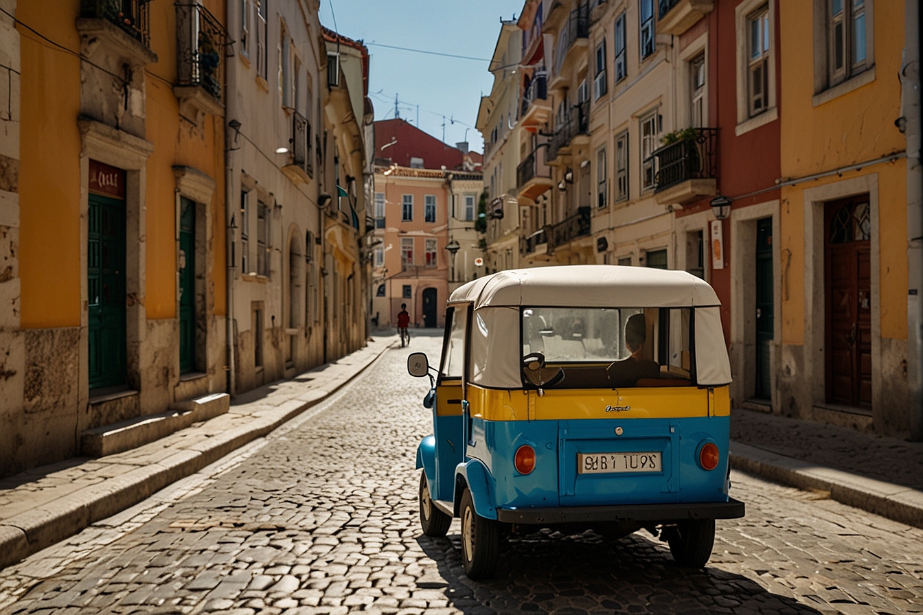 Exploring Lisbon’s Charm on Three Wheels: Tuk Tuk Tour Guide